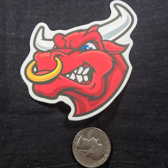 Mad Bull Single Decor Accent Waterproof Sticker - Picture 3 of 3